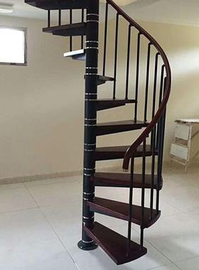 旋转楼梯自建楼房中柱旋转楼梯供应别墅家装工程旋转楼梯