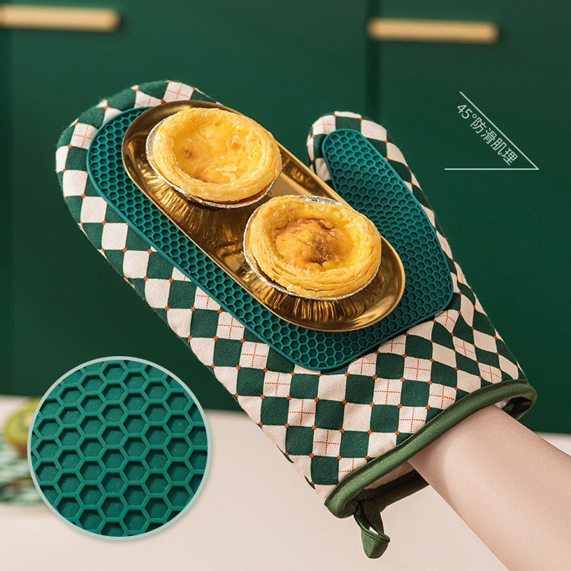 家用防烫烤箱用k隔热手套加厚微波炉专用硅胶防滑耐高温烘焙厨房,淘宝优惠券,粉丝福利购,淘宝优惠卷