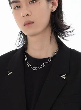 原创不规则异形金属项链