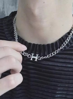 儿童项链男孩酷帅嘻哈街舞吊坠