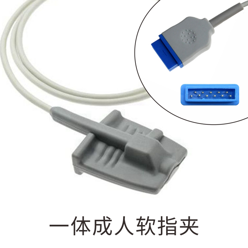 兼容GE2500 1800 GE监护仪11针通用SPO2血氧探头 - 图1