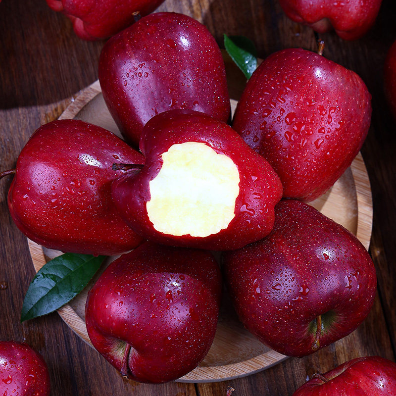 【产地发】甘肃天水花牛苹果正宗新鲜应季粉面糯香甜婴儿辅食刮泥,淘宝优惠券,粉丝福利购,淘宝优惠卷