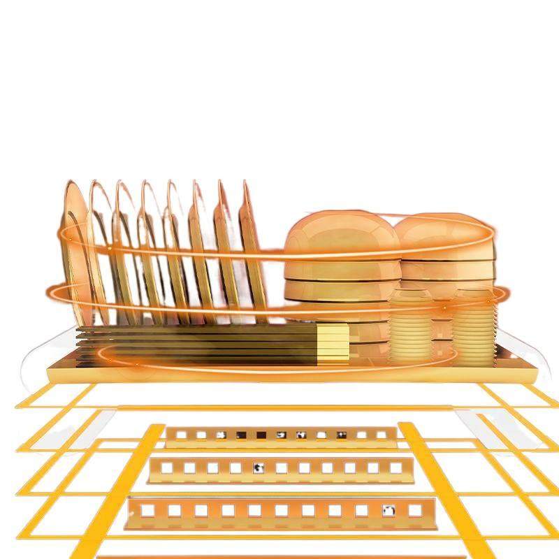 碗筷收纳盒新款碗柜家用多功能沥水碗架厨房大容量烘干餐具置物架,淘宝优惠券,粉丝福利购,淘宝优惠卷