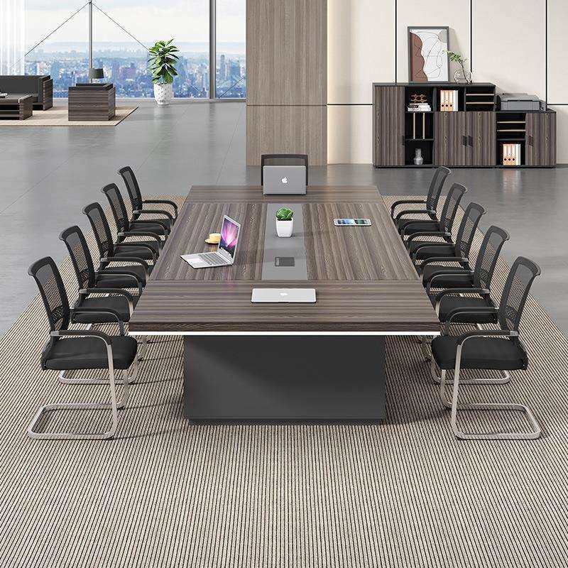 板式大型会议桌办公室家具长条桌椅洽谈培训接待室桌子,淘宝优惠券,粉丝福利购,淘宝优惠卷