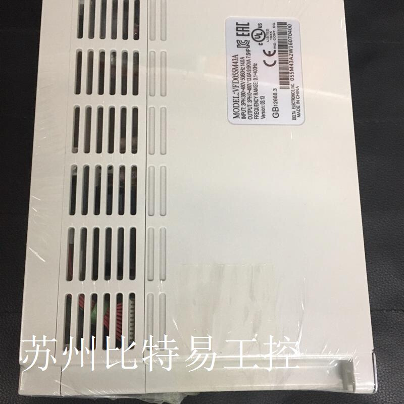 台达变频器VFD055M43A功率5.5kw电压380v - 图0