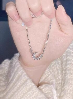 摘星月亮贝母轻奢高级手链女闺蜜