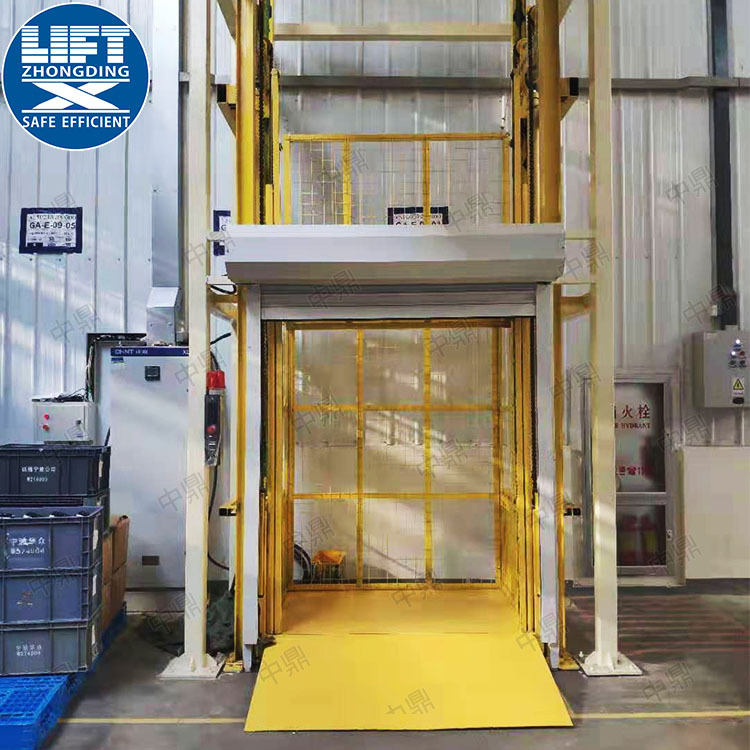 液压货梯升降机升降平台工业防坠电动货梯1-10吨厂房货物提升机 - 图1