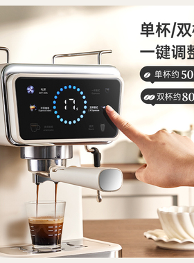 【国补15%】SCHNEIDER冷萃咖啡机意式家用小型全半自动奶泡