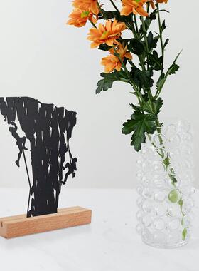 手工创意电视柜装饰摆件家居客厅卧室玄关酒柜办公室桌面时钟摆设