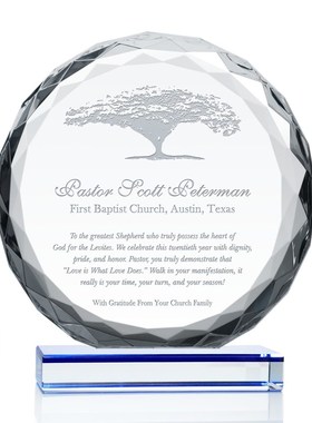 水晶奖杯定做教师节礼物创意定制企业荣誉M授权书纪念品退休留念