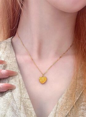 金包银拉丝爆闪小方糖三件套女款