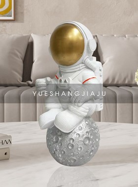 创意宇航员摆件太空m人北欧轻奢家居客厅电视柜装饰儿童房桌面摆