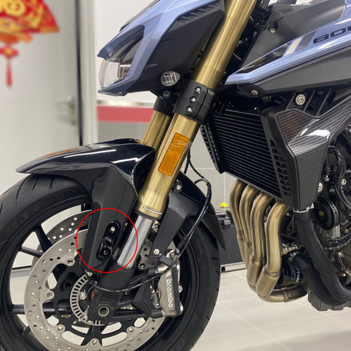 适用春风450SR 赛l600赛550赛400赛350追600 飓风302R改装射灯支 - 图1