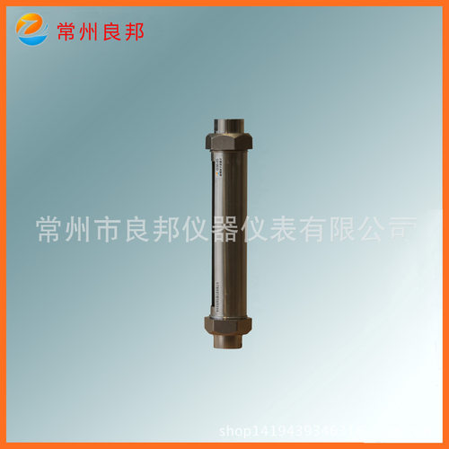供应VA30-25管螺纹3/4寸玻璃转子流量计不锈钢玻璃转子流量计 - 图0