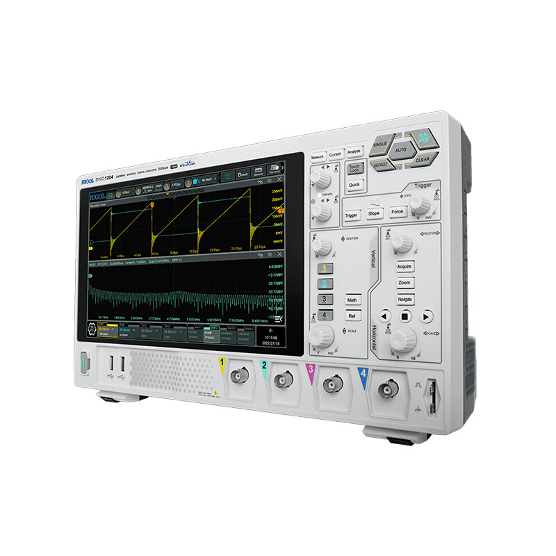 100M数字示波器DHO1104 1102 1204 1072 1074高分辨率12bit - 图1