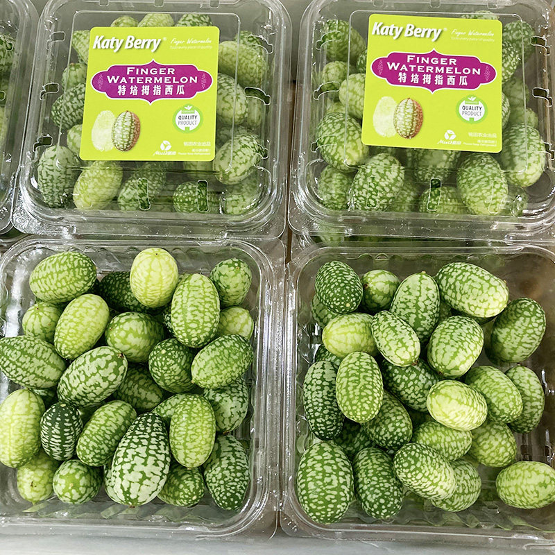 特色水果拇指西瓜新鲜果250g迷你网红母子小瓜佩普基诺稀奇生鲜,淘宝优惠券,粉丝福利购,淘宝优惠卷