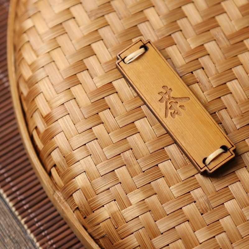 竹益堂普洱饼盒竹编茶叶罐中式茶饼盒茶叶M包装袋醒茶分茶盘茶礼,淘宝优惠券,粉丝福利购,淘宝优惠卷