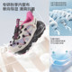 SMIBU children's shoes children's sports shoes 2025 autumn new outdoor cotton shoes boys and girls hiking shoes winter plus velvet
