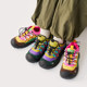 Smipu children's autumn and winter sports shoes plus velvet cotton shoes