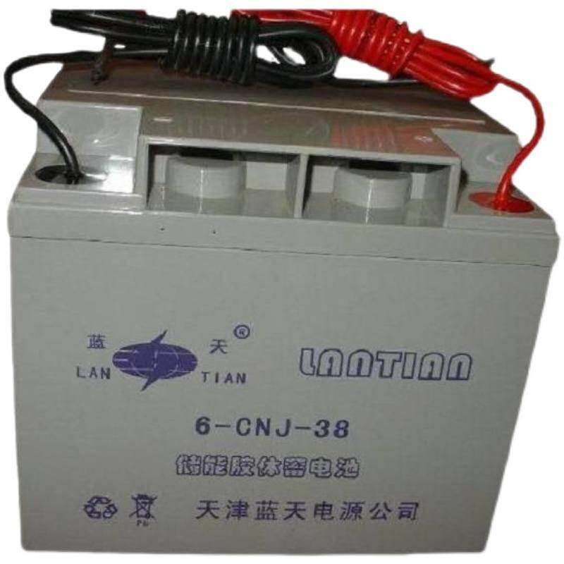 蓝天蓄电池6-CNJ-24胶体储能12V24AH消防主机通讯机房照明UPS电源 - 图1