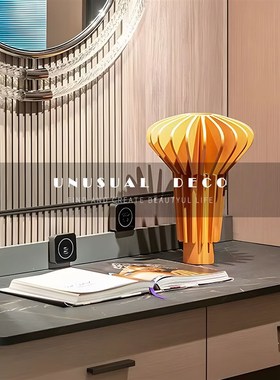 UNUSUAL 简约现代创意x折纸工艺品样板间书房客厅电视柜饰品摆件