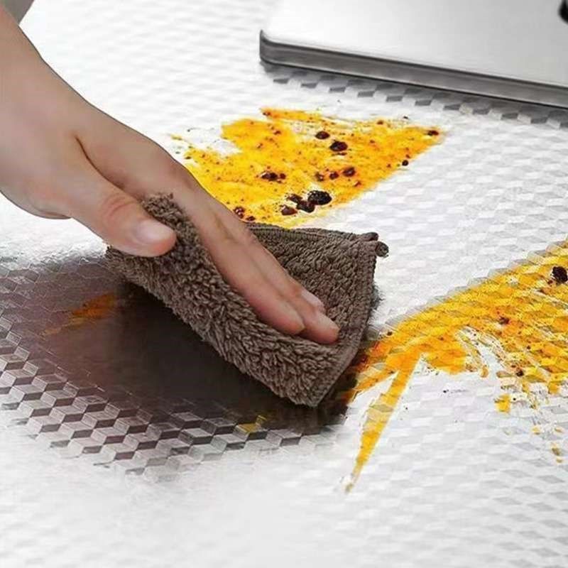 橱柜防油贴纸抽屉垫纸铝箔t锡纸厨房防火灶台防水防潮柜子自粘墙,淘宝优惠券,粉丝福利购,淘宝优惠卷