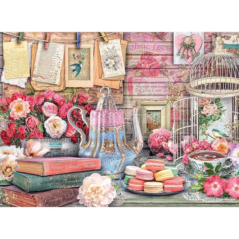 欧式餐厅卧室DIY方钻满钻钻石画粉色甜点下午茶粘贴钻Z印花十字绣,淘宝优惠券,粉丝福利购,淘宝优惠卷
