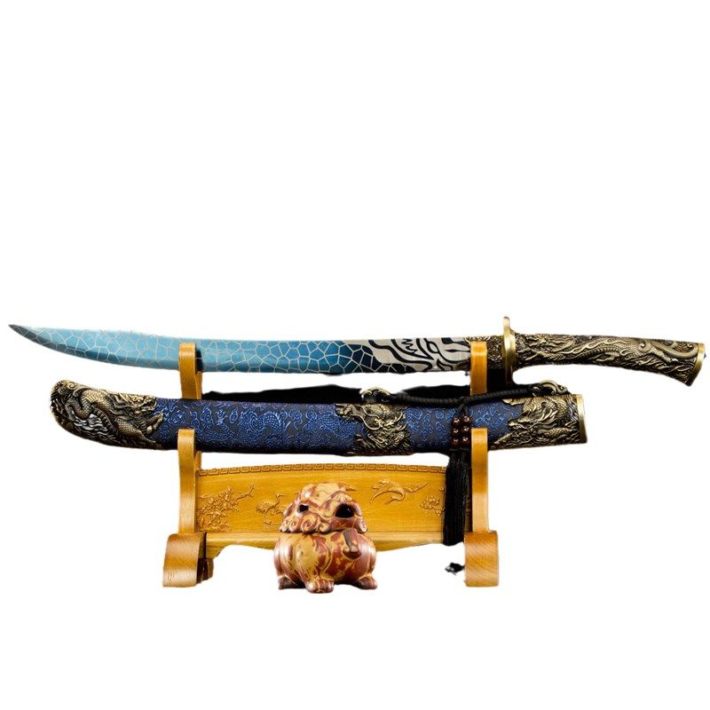 未开刃刀剑一体手工锻打单手牛尾战F刀绣春刀锦衣卫佩刀收藏未开,淘宝优惠券,粉丝福利购,淘宝优惠卷