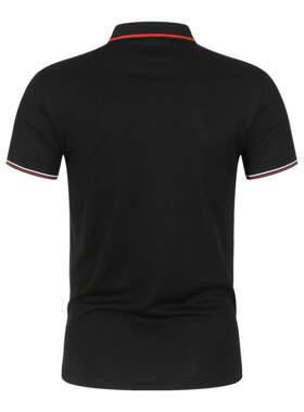 Men's Five-Pack Polo Shirts Multi-color Combination Striped