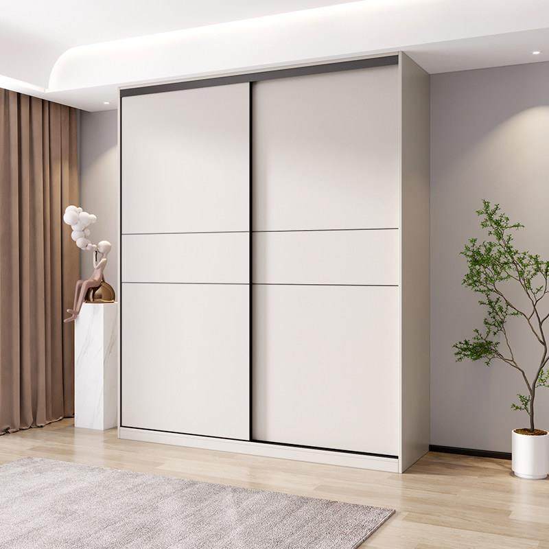 小户型拉门衣柜家用卧室一门到顶现代简约收纳柜移门衣橱定制柜,淘宝优惠券,粉丝福利购,淘宝优惠卷