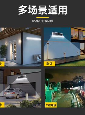 爆亮壁灯净化灯led防水户外室内照明灯人体感应太阳能三防灯