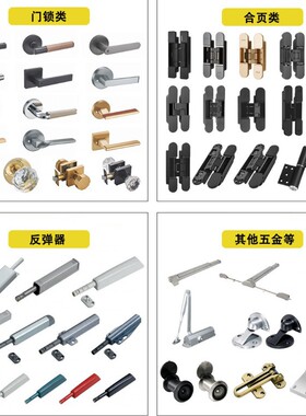 金色执手锁别墅轻奢门锁室内卧室房间木门锁房门锁分体锁锁具门把
