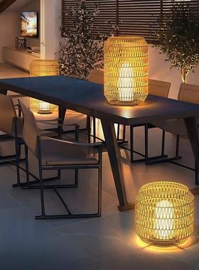 太阳能庭院灯草坪灯户外景观灯别墅花园灯氛围落地灯防水室外家用