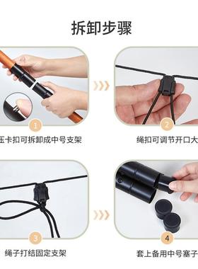 两用支架空灵鼓/handpan手碟通用实木支架成人演奏