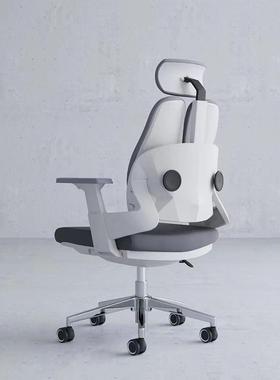 丰美爽背椅柔躺人体工学办公转椅