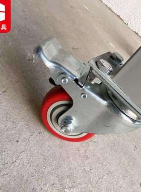 加厚设备带轮子不锈钢工作台可移动工厂车间不锈钢带轮子工作台