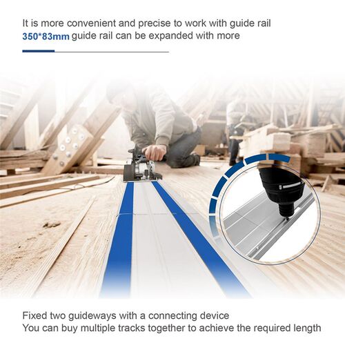 500Wa Mini Circular Saw 120/220V Wood Cutter 3 Blades Adjust - 图2