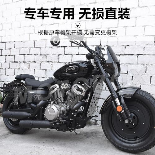 奔达拿破仑 金吉拉450改装中置阀门排气管全段右侧二W出二排气配 - 图3