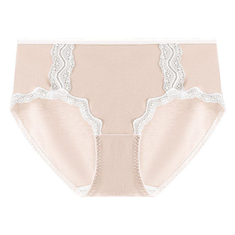 80支莫代尔蕾丝内裤女日系少女桑蚕丝抗菌底裆女士三角裤一件代发,淘宝优惠券,粉丝福利购,淘宝优惠卷