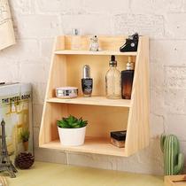 Log Triple Kitchen Bedroom Office Cups Cosmetic Shelve Table of Cosmetics Shelf