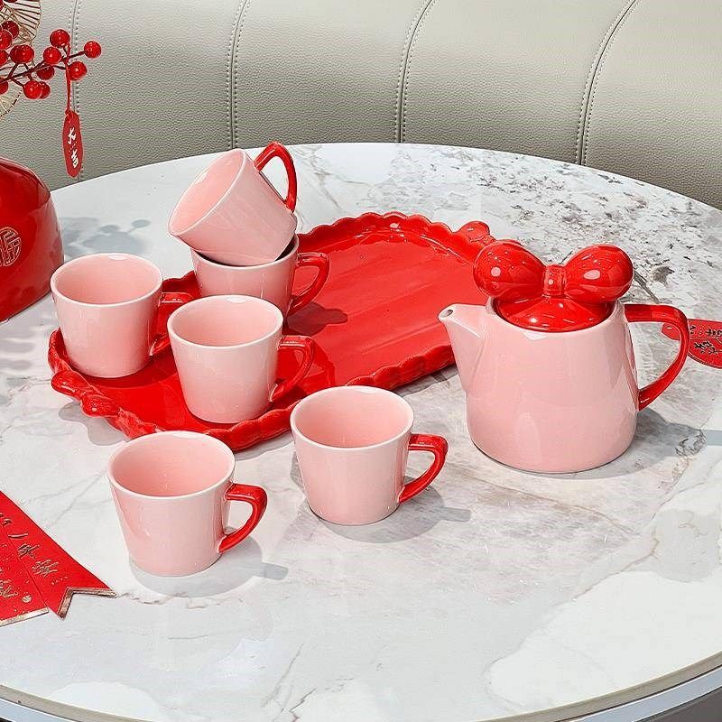 结婚新婚礼物送新娘乔o迁新居搬家伴手礼水杯杯子套装茶具套装礼,淘宝优惠券,粉丝福利购,淘宝优惠卷