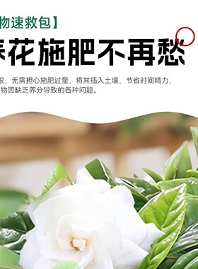 植物缓释营养棒植物速救包复合肥氮磷钾缓释肥园艺肥料盆栽艾尚棵