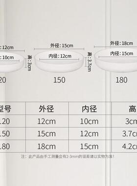 加厚花盆托盘跨境货源工厂花盆底座托盘绿植接水盘花盆底托