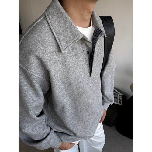 秋上新韩系宽松百搭休闲卫衣 - 图3