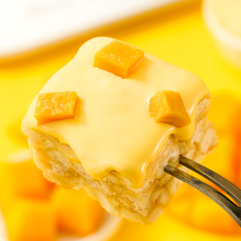 【外表榴芒 内芯柔软】麦乐森榴芒奶盖沙琪玛16枚/箱 休闲零食,淘宝优惠券,粉丝福利购,淘宝优惠卷