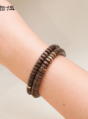 拾献·【偏偏 阴沉檀香手串】6/7mm