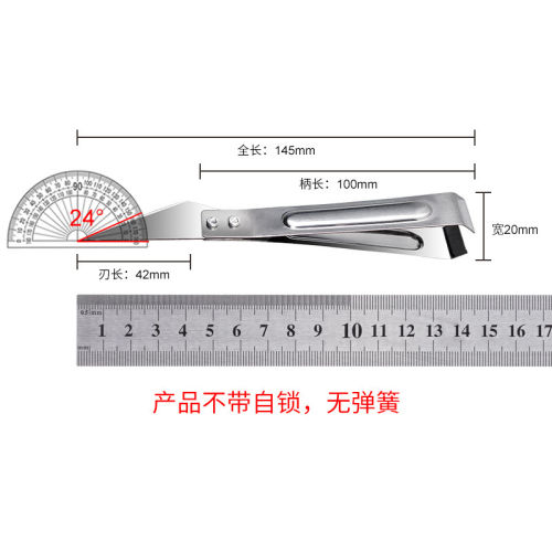 猪毛夹A1pn008-拔毛器不锈钢去鱼刺拔鸭鹅鸡毛镊子拔毛夹家用夹 - 图2