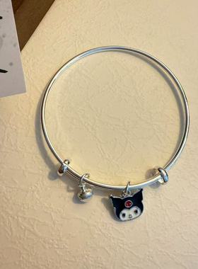 新年财福铃铛手镯一步一响招财寓意转情侣闺蜜运古风手环手链女生