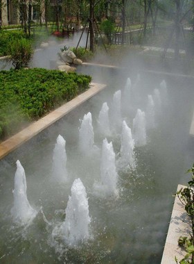 小型别墅涌泉户外庭院景观水景喷泉设备公司鼓泡泡不锈钢喷头