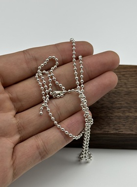 925银情侣项链2MM细款项链